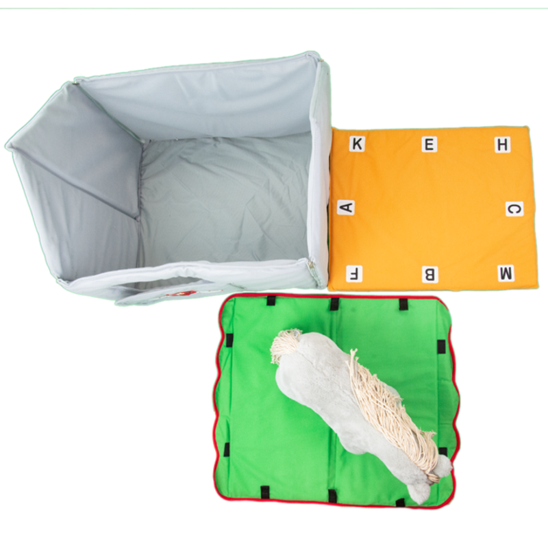 Crafty Ponies Stable Grey/Red-1